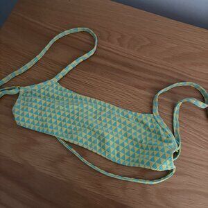 Triangl bikini small top medium bottom